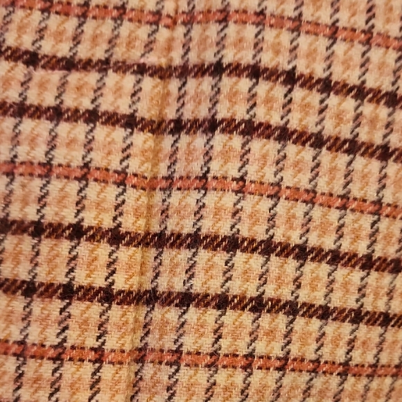 Talbots NWT Pink and Brown Checkered Blazer - Picture 4 of 8